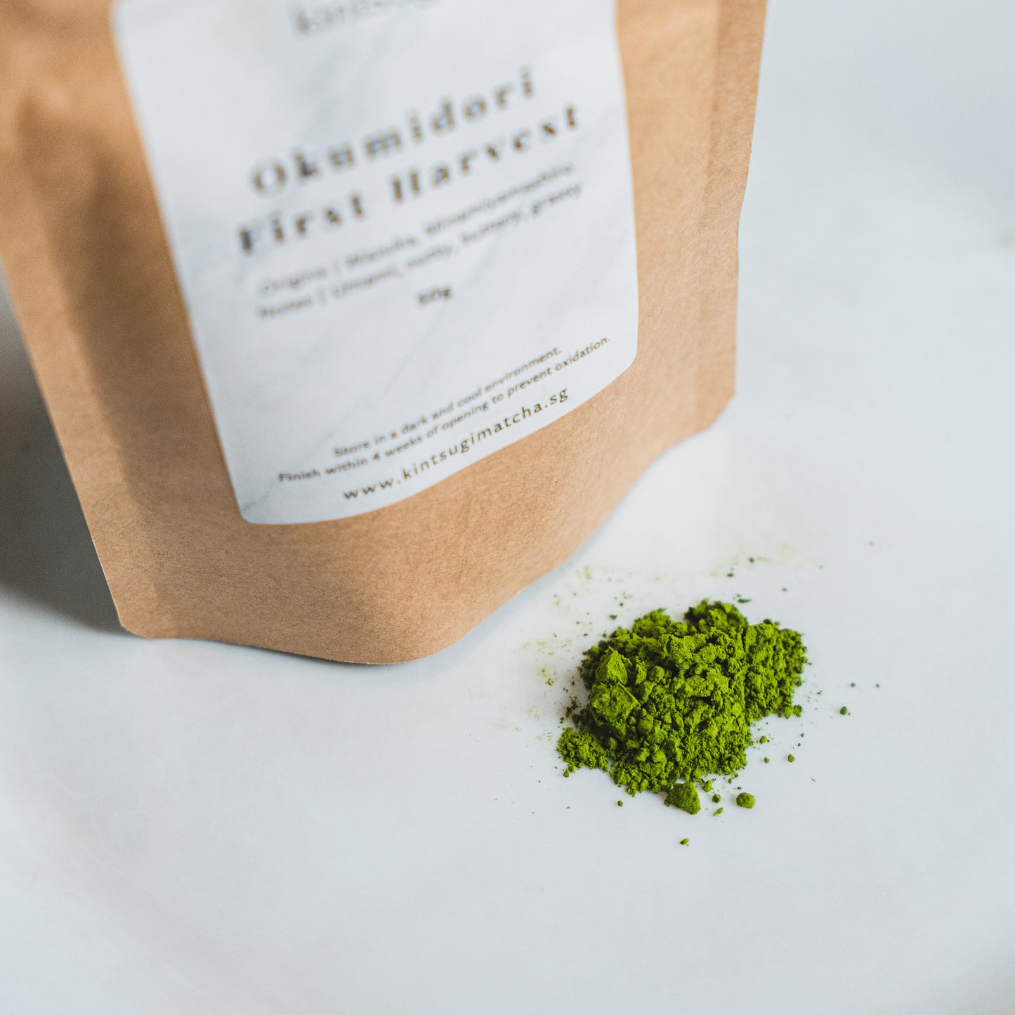Single-Origin Okumidori First Harvest Matcha (50g)